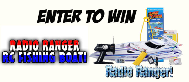 ENTER TO WIN A FREE RC FISHING BOAT FROM FISH FUN CO.